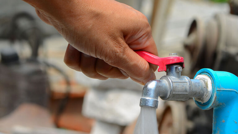turning the cold water off turning the cold water off