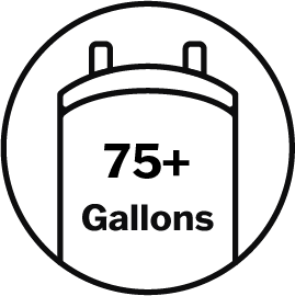 51+ Gallons icon 51+ Gallons icon